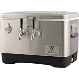 Algopix Similar Product 19 - Komos 2 Tap Stainless Steel Draft Box