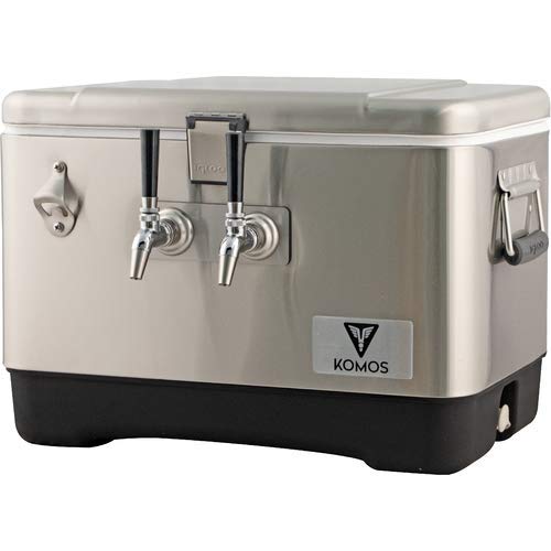 Algopix Similar Product 1 - Komos 2 Tap Stainless Steel Draft Box
