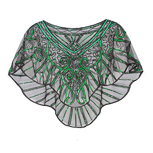 Algopix Similar Product 19 - Metme Womens 1920s Wedding Wrap Bridal