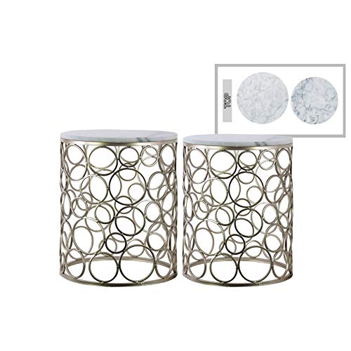 Algopix Similar Product 9 - Benzara BM182005 Round Metal Nesting
