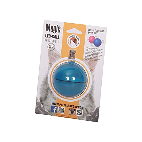 Algopix Similar Product 17 - PetPals Group Blue Interactive LED Cat