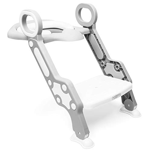 Algopix Similar Product 18 - Potty Training Toilet Seat with Ladder
