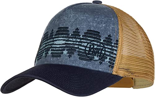 Algopix Similar Product 5 - BUFF Mens Trucker Cap Tzom Stone Blue