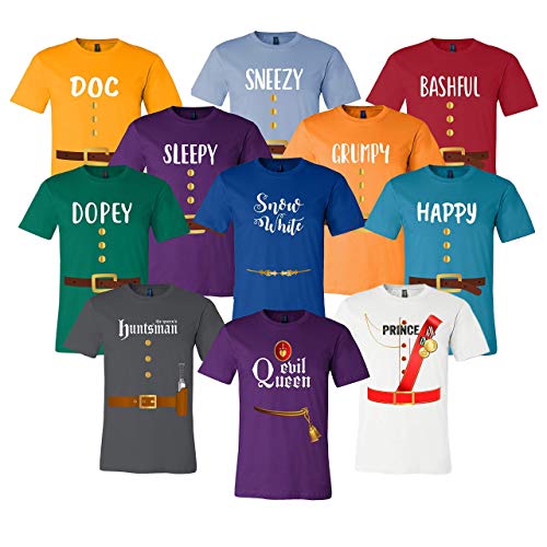 Algopix Similar Product 4 - 7 Dwarfs Shirts  Cosplay Costume Seven
