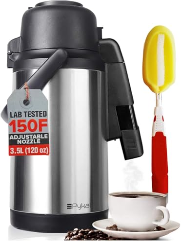 Algopix Similar Product 20 - SplashProof Coffee Carafe Airpot