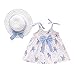 Algopix Similar Product 3 - Girls Suspender Princess Cartoon