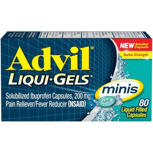 Algopix Similar Product 7 - Advil LiquidGels Minis 80 Ct Pack of