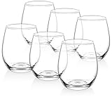 Algopix Similar Product 20 - Set of 6 Zuzoro Stemless Wine Glasses