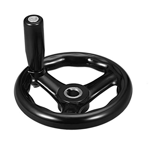Algopix Similar Product 4 - uxcell Hand Wheel 125mm x 12mm Hole