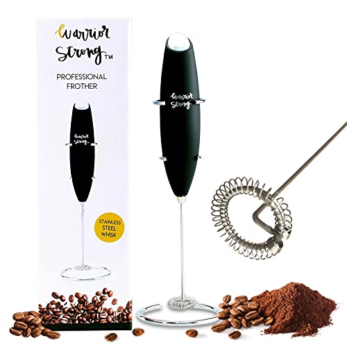 Algopix Similar Product 10 - Stainless Steel Frother and Stand by