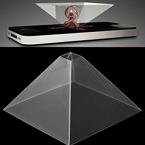 Algopix Similar Product 18 - Hanbaili 3D Holographic Display Pyramid