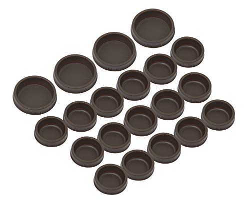 Algopix Similar Product 14 - 20pc Set of Brown ABS Plastic Carpet