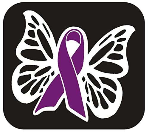 Algopix Similar Product 4 - Lupus Awareness Butterfly Decal Sticker