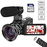 Algopix Similar Product 1 - Video Camera Camcorder with Microphone