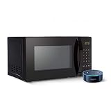 Algopix Similar Product 3 - Amazon Basics Microwave with Echo Dot