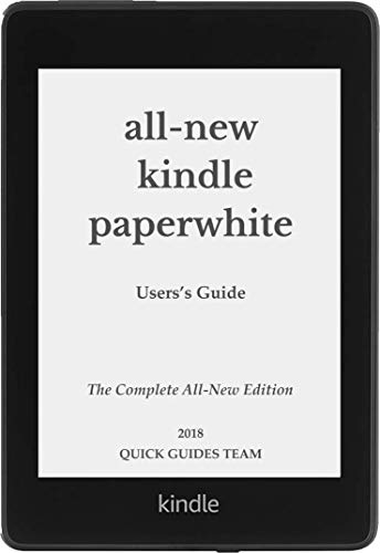 Algopix Similar Product 11 - ALLNEW KINDLE PAPERWHITE USERS GUIDE