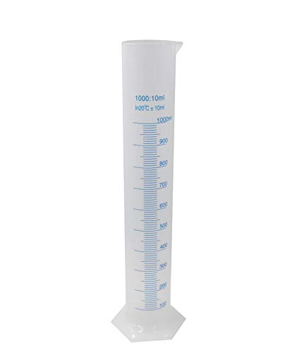 Algopix Similar Product 17 - Plastic Graduated Cylinder 2Sided