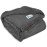 Algopix Similar Product 15 - PetAmi Dog Blanket Sherpa Dog Blanket