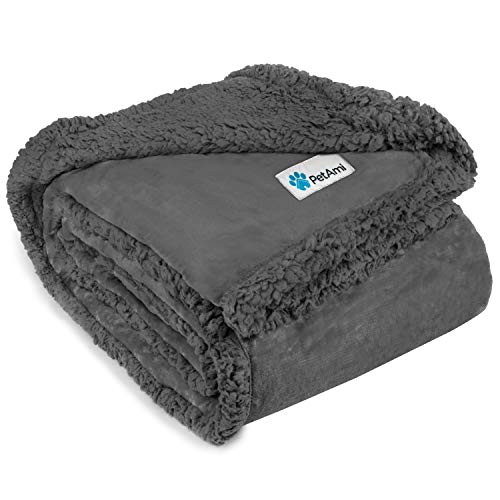 Algopix Similar Product 1 - PetAmi Dog Blanket Sherpa Dog Blanket