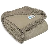 Algopix Similar Product 14 - PetAmi Dog Blanket Sherpa Dog Blanket