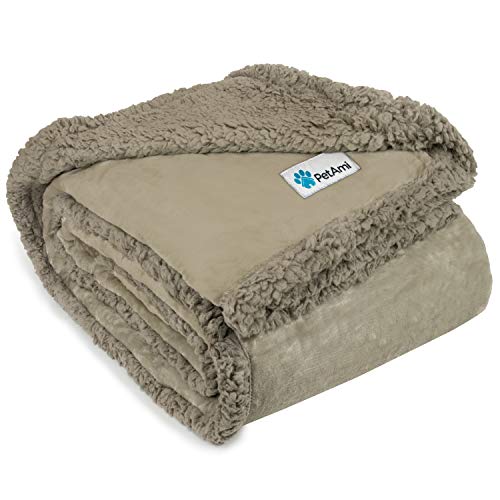 Algopix Similar Product 6 - PetAmi Dog Blanket Sherpa Dog Blanket
