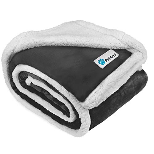 Algopix Similar Product 17 - PetAmi Waterproof Dog Blanket for Bed