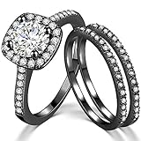 Algopix Similar Product 2 - SDT Jewelry ThreeinOne Bridal Wedding