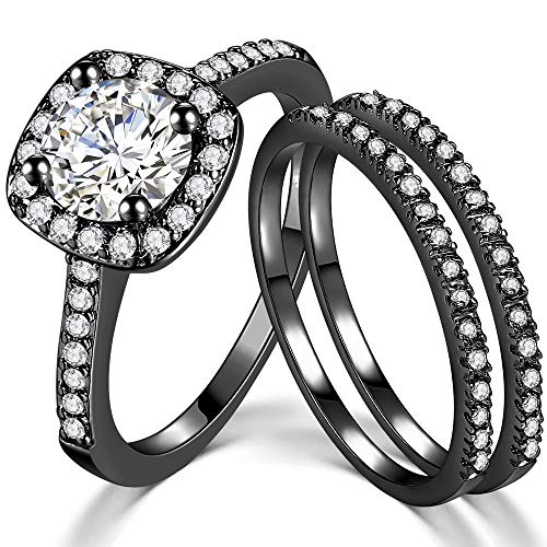Algopix Similar Product 9 - SDT Jewelry ThreeinOne Bridal Wedding