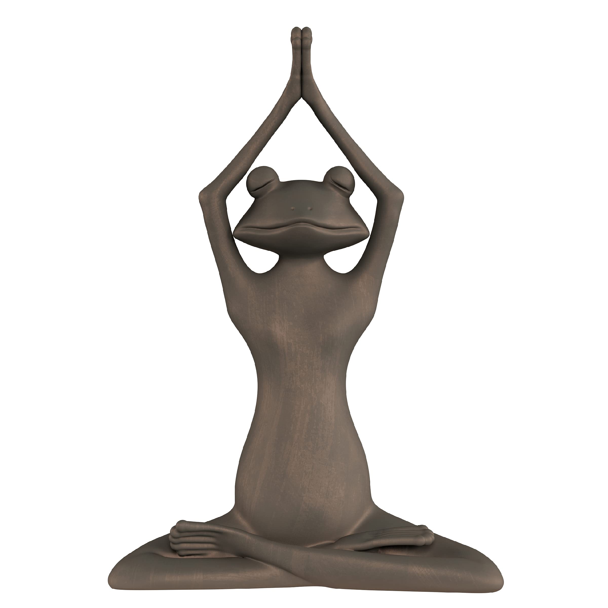 Algopix Similar Product 19 - Pure Garden Stretching Yoga Frog Lawn