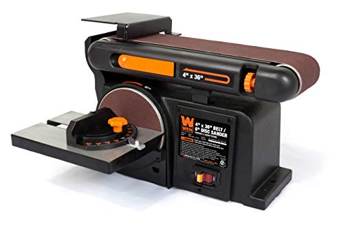 Algopix Similar Product 6 - WEN Benchtop Belt and Disc Sander with