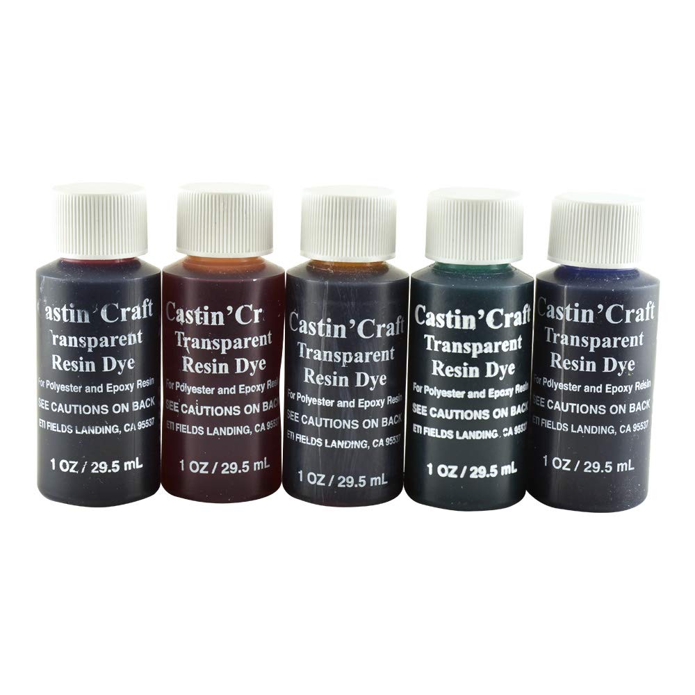 Algopix Similar Product 3 - Castin Craft 1 Oz Transparent Dye Set
