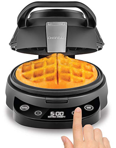 Algopix Similar Product 9 - Chefman Belgian Waffle Maker Round
