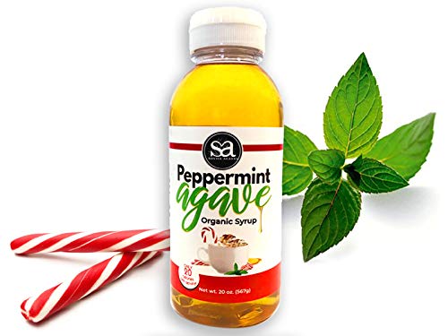 Algopix Similar Product 8 - Soviia Organic Peppermint Agave Syrup