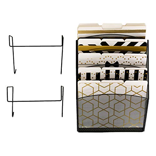 Algopix Similar Product 8 - Office Cubicle Accessories Black Wire