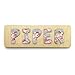 Algopix Similar Product 4 - Floral Wooden Name Puzzle Personalized