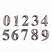Algopix Similar Product 3 - HopeWan Mailbox Numbers Self Adhesive
