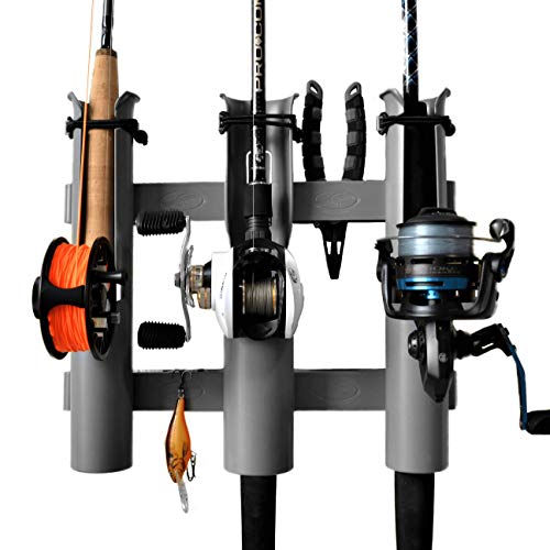 Algopix Similar Product 14 - RodRunner TriMount 3 Rod Rack Combo 