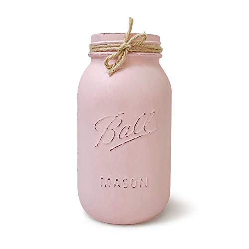 Algopix Similar Product 14 - Pink Mason Jars Centerpieces for Baby