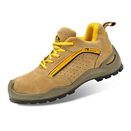 Algopix Similar Product 14 - SAFETOE Work Composite Toe Shoes for