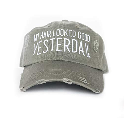 Algopix Similar Product 17 - My Hair Looked Good Yesterday HAT