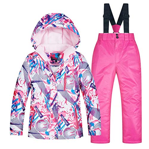 Algopix Similar Product 10 - OLEK Girls Waterproof Ski Snowboarding