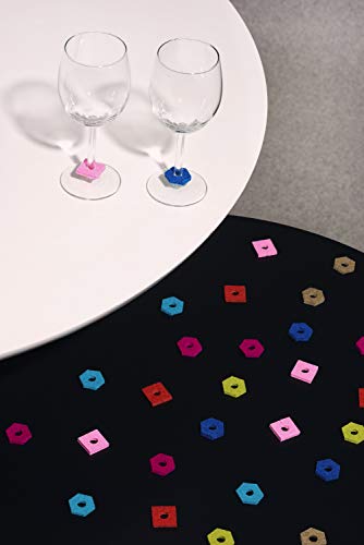 Algopix Similar Product 16 - Graf Lantz Os Hexagon Wine Marker Tag