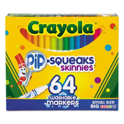 Algopix Similar Product 8 - PipSqueaks Skinnies Washable Markers