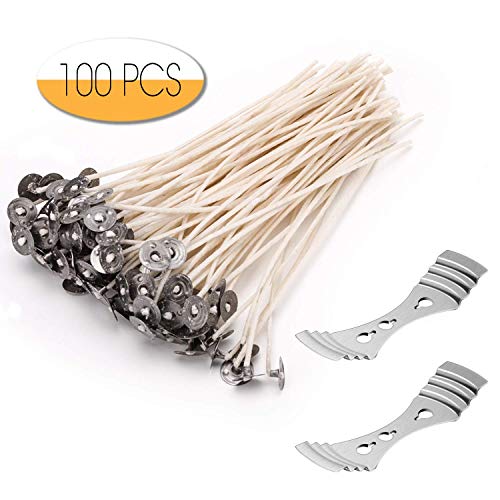 Algopix Similar Product 3 - LUTER Natural Cotton Core Candle Wicks