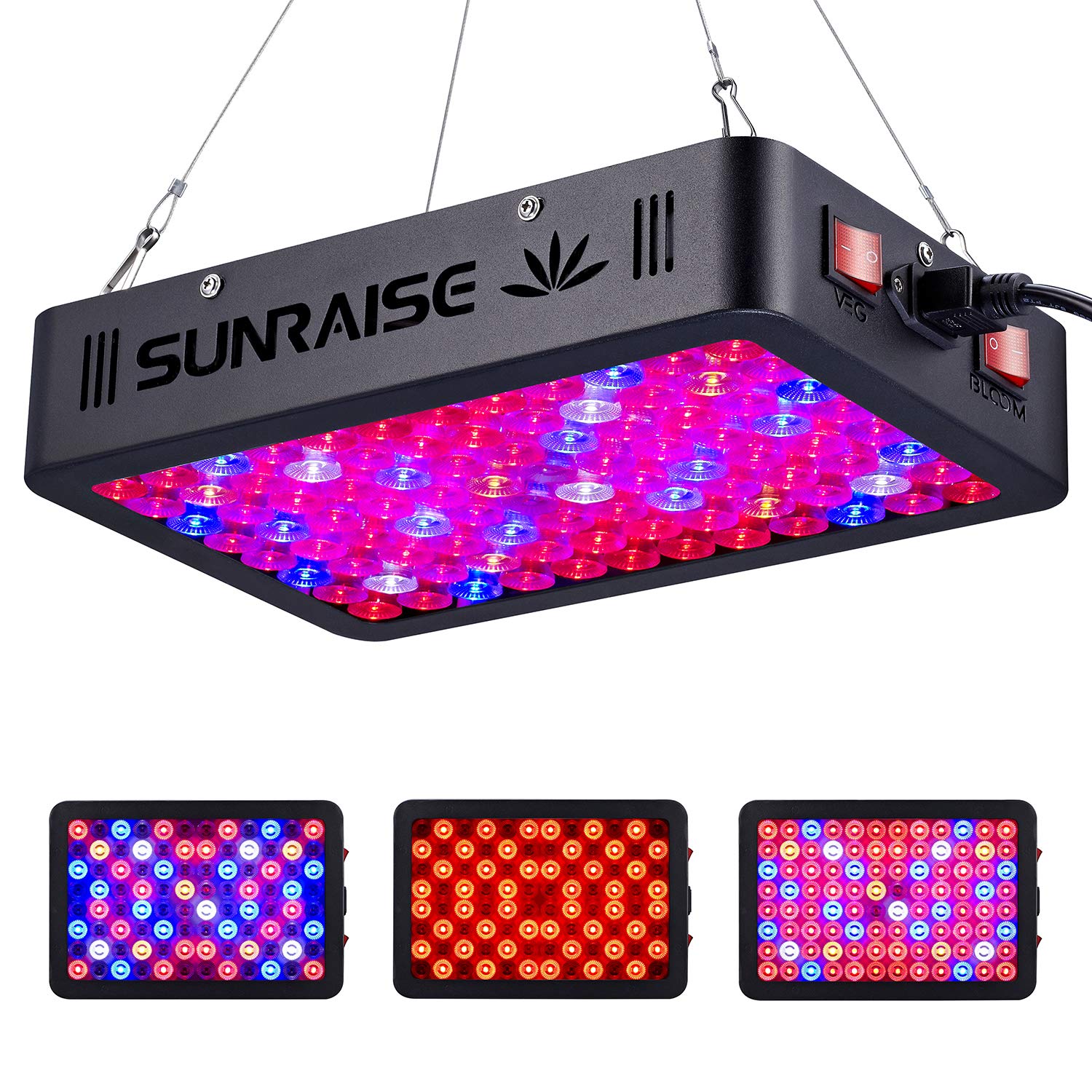 Algopix Similar Product 9 - SUNRAISE 1000W LED Grow Light Full