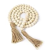 Algopix Similar Product 4 - TIMEYARD Wood Bead Garland Farmhouse