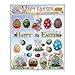 Algopix Similar Product 14 - Happy Easter Thick Printed Gel Clings
