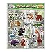 Algopix Similar Product 19 - Jungle Animal Gel Window Clings for