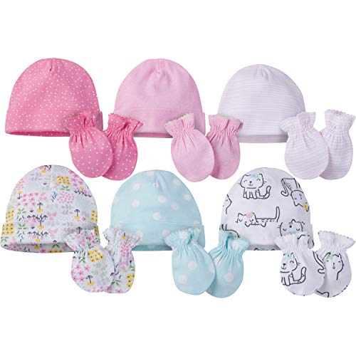 Algopix Similar Product 10 - Onesies Brand Baby Girls 12Piece Cap