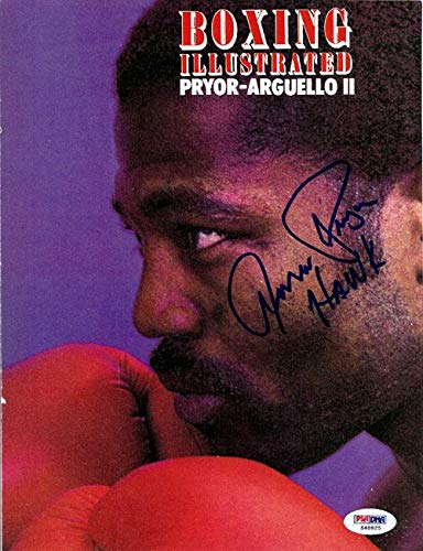 Algopix Similar Product 5 - Aaron Pryor Autographed Magazine Page